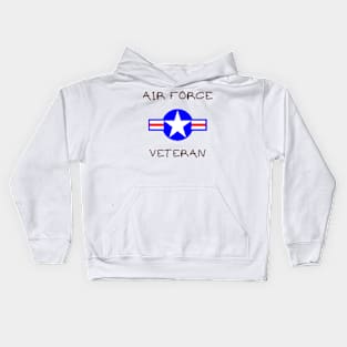 Air force veteran Kids Hoodie